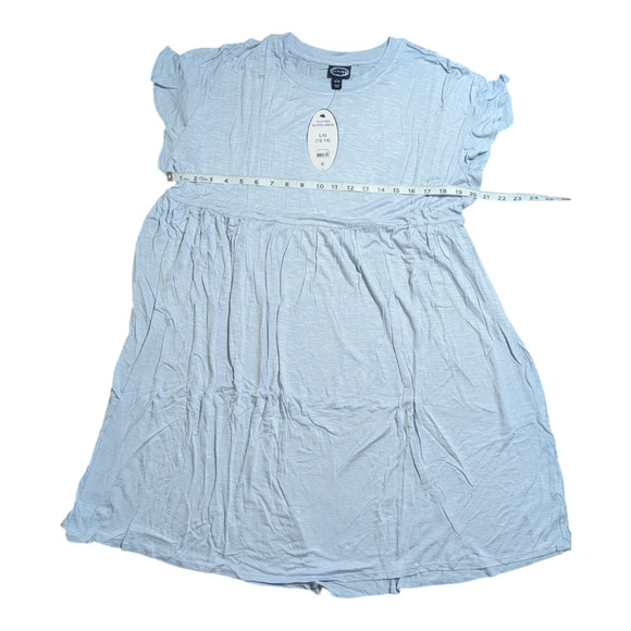 Scoop women's flutter dress size 12-14 LG Blue summer outfit - Picture 2 of 5